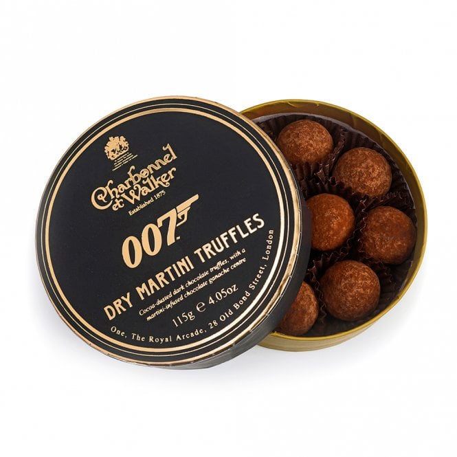 Charbonnel et Walker Dry Martini 007 Dark Chocolate Truffles