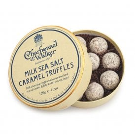 Milk Sea Salt Caramel Chocolate Truffles