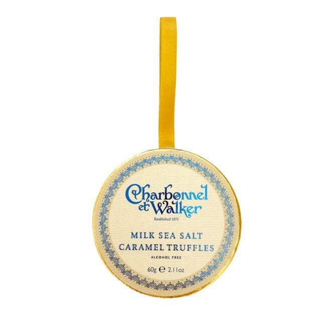 Charbonnel et Walker Milk Sea Salt Caramel Truffles Christmas Bauble