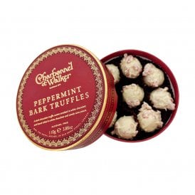 Peppermint Bark Truffles