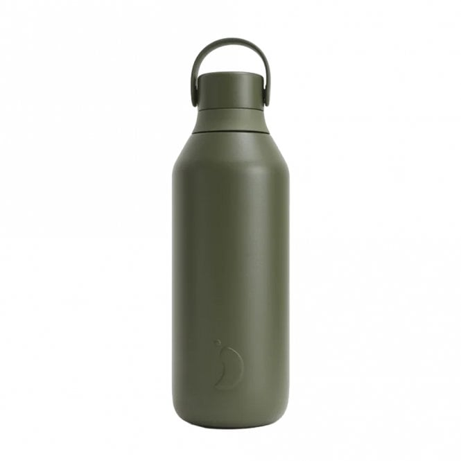 Chilly's Cargo Green Stainless Steel 500ml Bottle