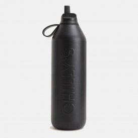 Onyx Black 1000ml Flip Bottle