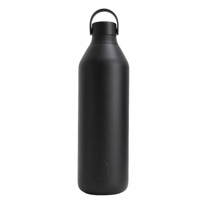 Chilly's Onyx Black Stainless Steel 1000ml Bottle