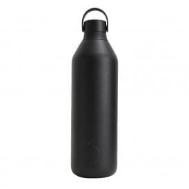 Onyx Black Stainless Steel 1000ml Bottle