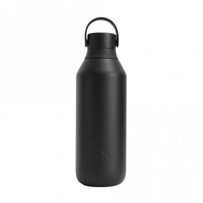 Chilly's Onyx Black Stainless Steel 500ml Bottle