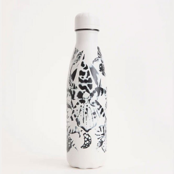 Chilly's Orchid Ink Graphic Stainless Steel 500ml Bottle