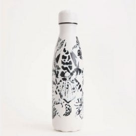 Orchid Ink Graphic Stainless Steel 500ml Bottle