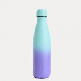 Pastel Green Violet Stainless Steel 500ml Bottle