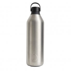 Silver Stainless Steel 1000ml Bottle