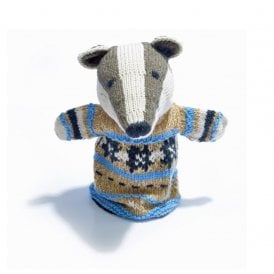 Badger Organic Cotton Hand Puppet