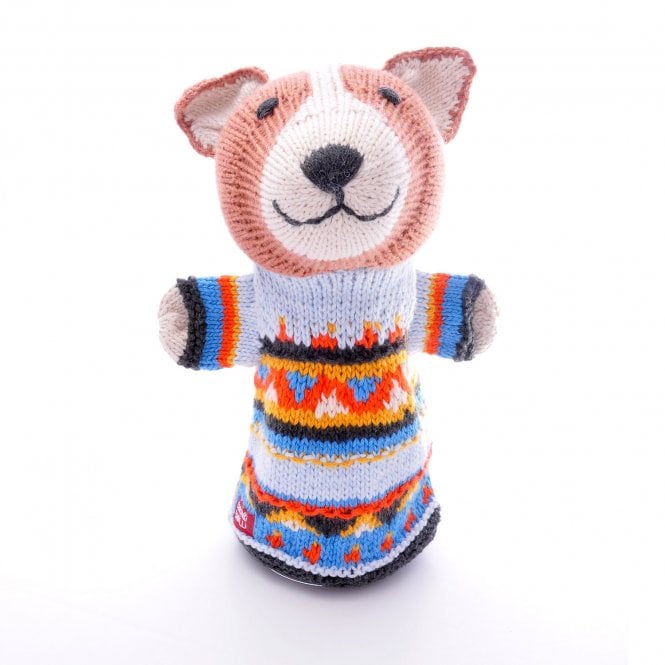 Chunki Chilli Corgi Organic Cotton Hand Puppet