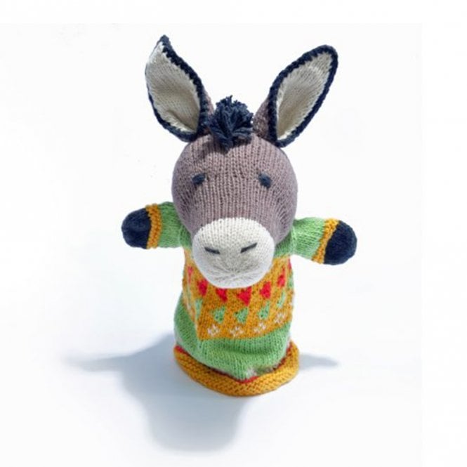 Chunki Chilli Donkey Organic Cotton Hand Puppet