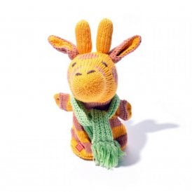 Giraffe Organic Cotton Hand Puppet