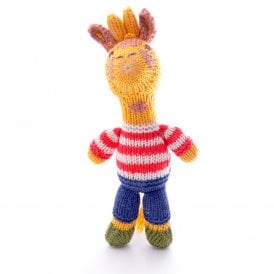 Giraffe Organic Cotton Toddler Soft Toy
