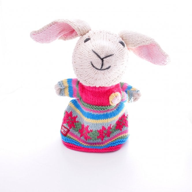 Chunki Chilli Lamb Organic Cotton Hand Puppet