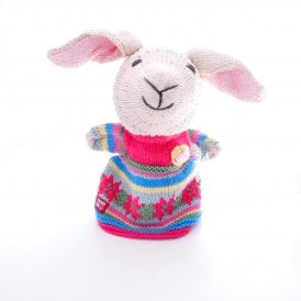Lamb Organic Cotton Hand Puppet