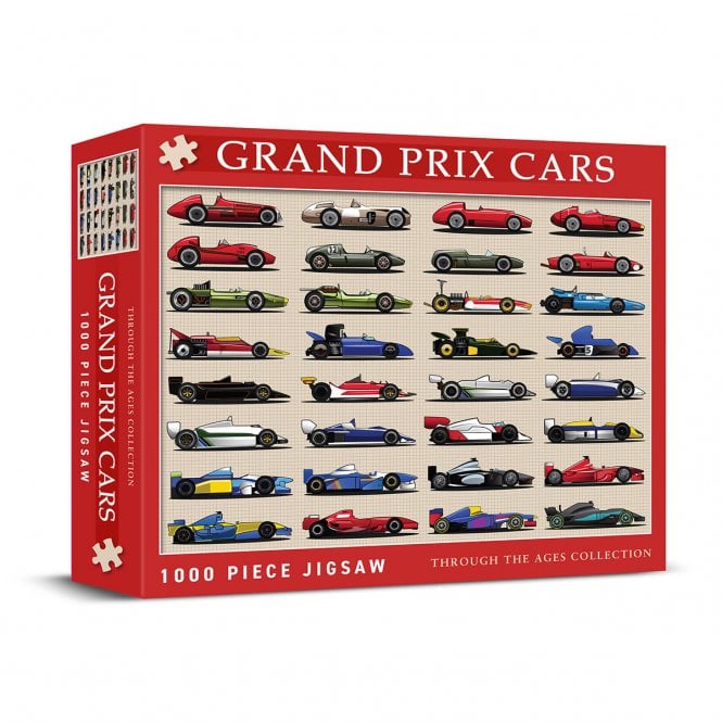 Coach House Partners Grand Prix Racing Cars 1000 Piece Jigsaw Puzzle