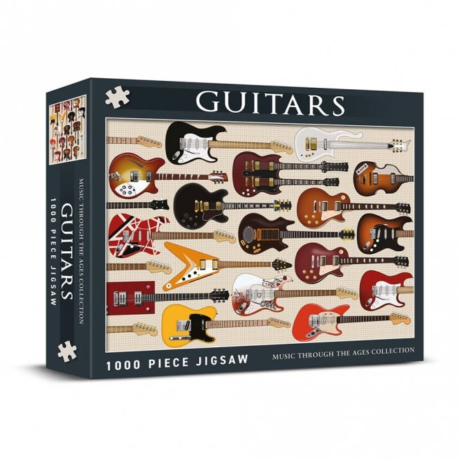 Coach House Partners Guitars 1000 Piece Jigsaw Puzzle