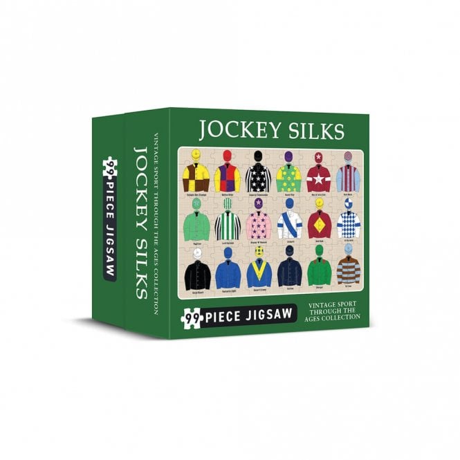 Coach House Partners Jockey Silks 99 Piece Mini Jigsaw Puzzle