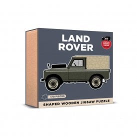 Land Rover Shaped Wooden Jigsaw Puzzle