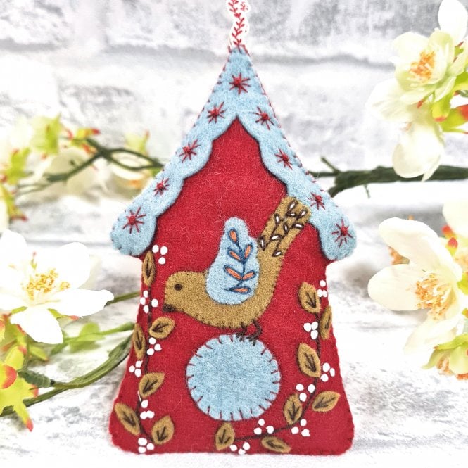 Corinne Lapierre Folk Birdhouse Felt Mini Craft Kit