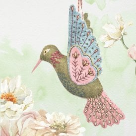 Hummingbird Decoration Felt Mini Craft Kit