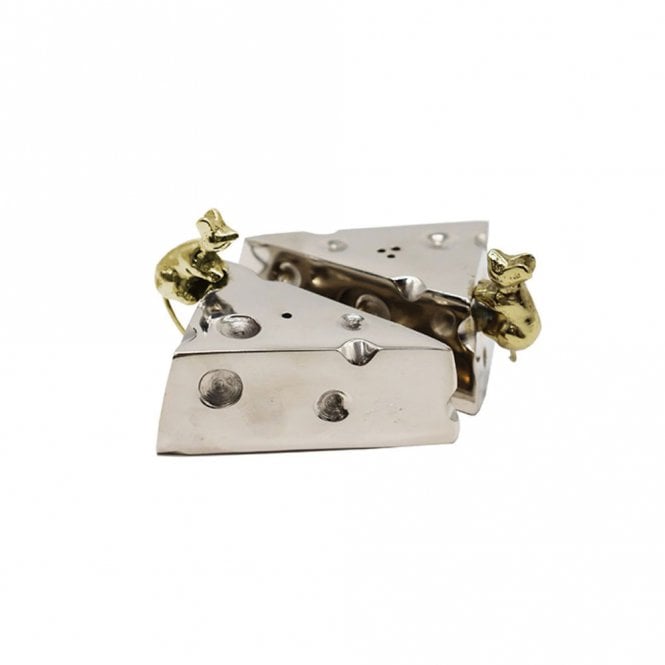 Culinary Concepts Mouse Cheese Wedge Salt & Pepper Set