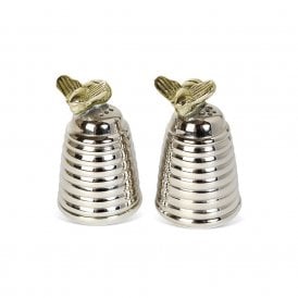 Queen Bee Honeycomb Salt & Pepper Set
