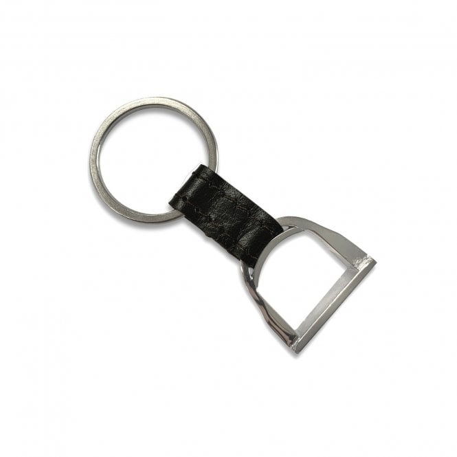 Culinary Concepts Stirrup Keyring with Leather Detail