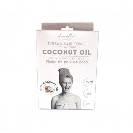 Coconut Oil Infused Turban Hair Towel