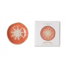 Celestial Terracotta Sun Trinket Dish