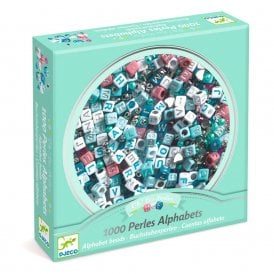 Alphabet Beads Bracelet Kit - Silver