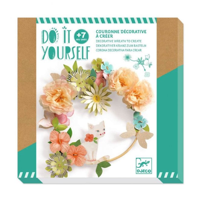 Djeco Do It Yourself - Decorative Wreath to Create