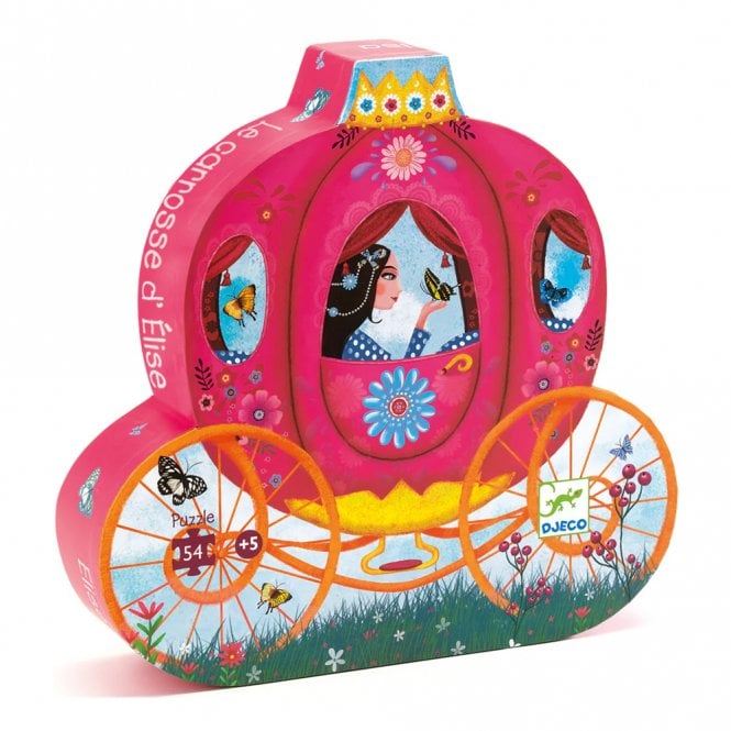 Djeco Elise's Carriage Silhouette Puzzle