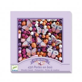 Little Butterflies Wooden Beads