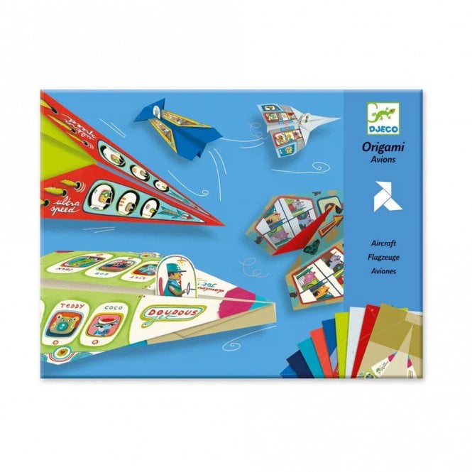 Djeco Origami Craft Set - Aircraft Planes