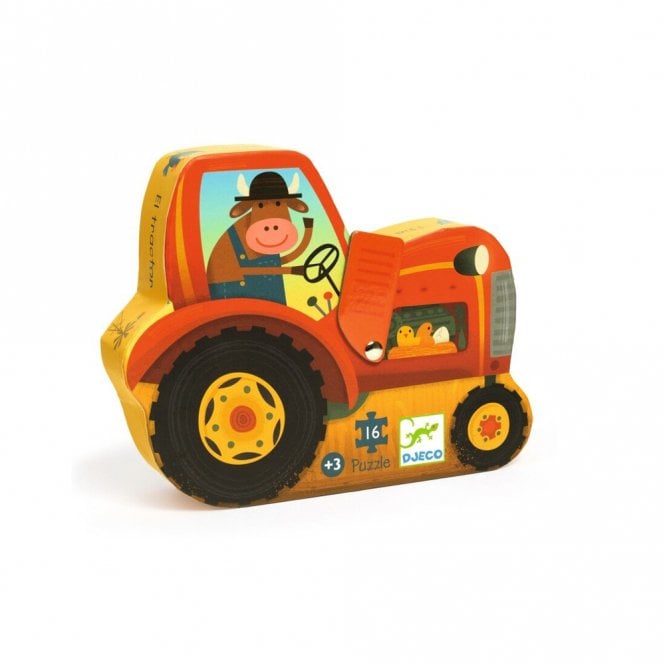 Djeco The Tractor Silhouette Puzzle