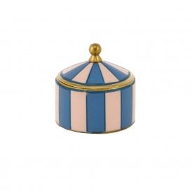 Blue Bailey Circus Trinket Box