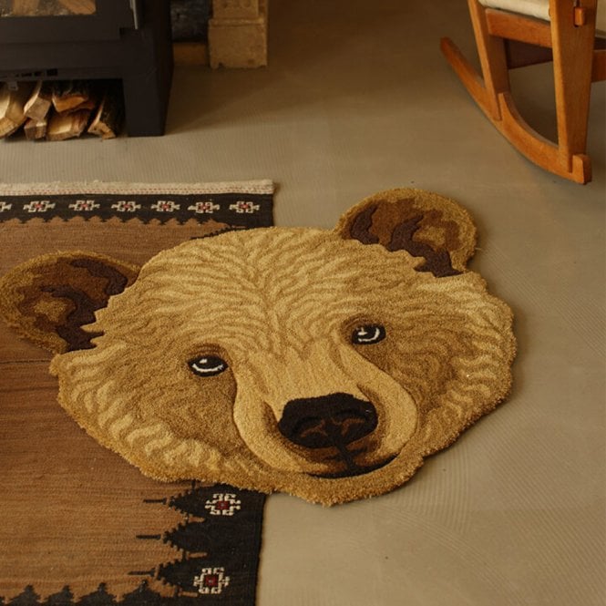 Thread Bear Rug Rugs, Mats & Runners at Cotswold Trading