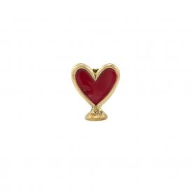 Pyar Heart Brass Card Holder