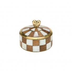 Woody Heart Circus Trinket Box