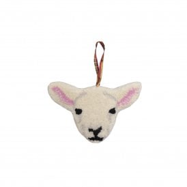 Woolly Lamb Head Hanger