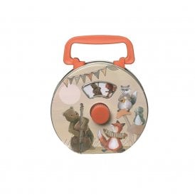 Musicians Wind Up Musical Tin