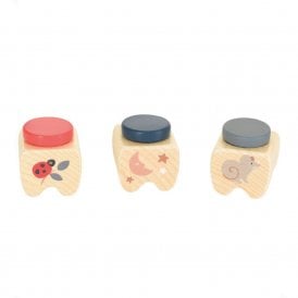Wooden Milk Teeth Box