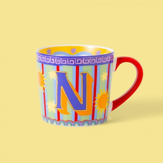 Eleanor Bowmer Colouful Alphabet Mug N
