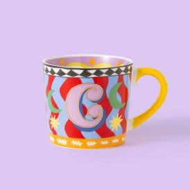 Colourful Alphabet Mug C