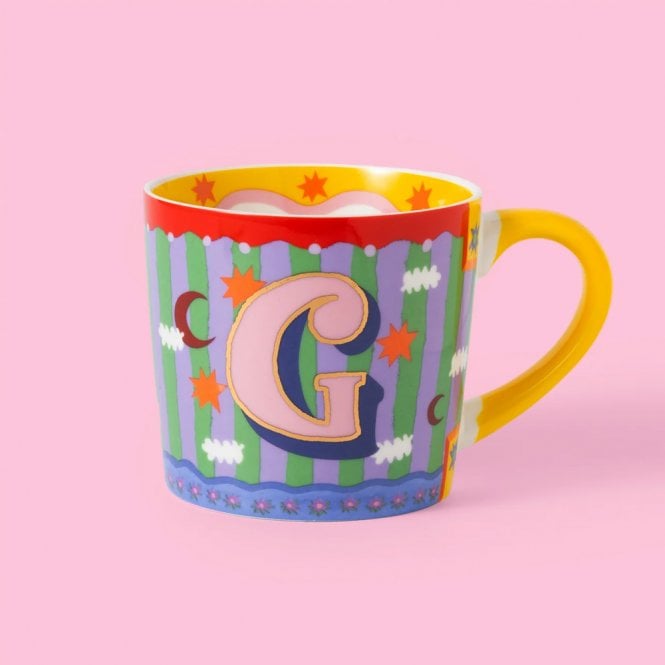 Eleanor Bowmer Colourful Alphabet Mug G