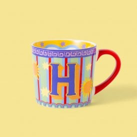 Colourful Alphabet Mug H