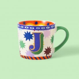 Colourful Alphabet Mug J
