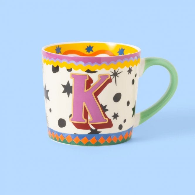 Eleanor Bowmer Colourful Alphabet Mug K